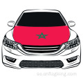 100 * 150cm Marockos huva Flagga Car Hood Flag